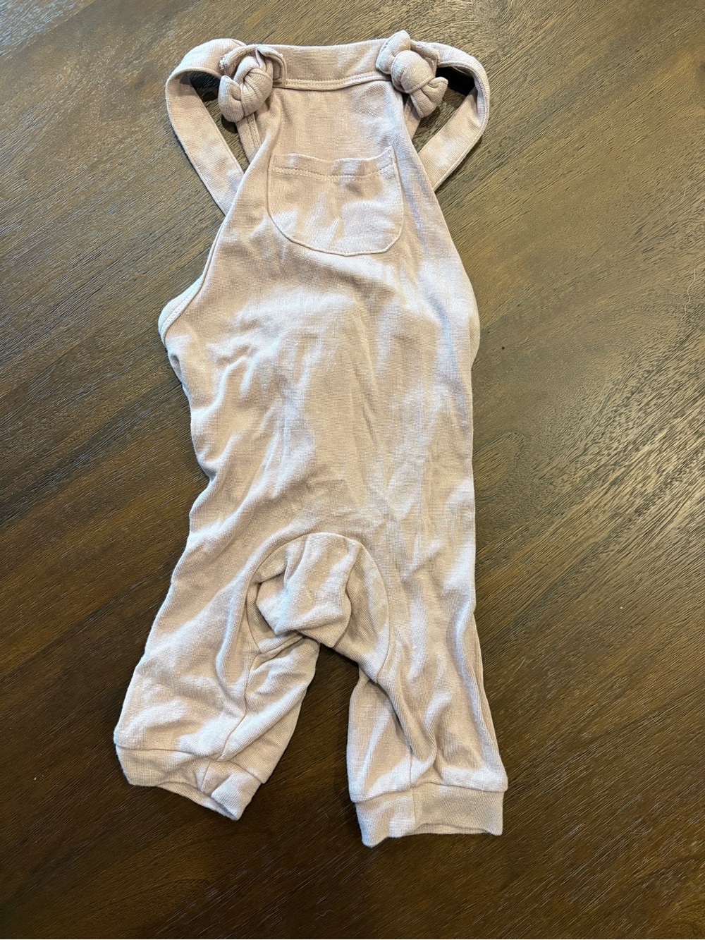 Kyte Baby Bamboo Sunset (neutral pink) Overalls